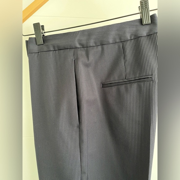 Massimo Dutti Women's Navy Pinstripe Trousers😍😍😍 - Picture 6 of 11